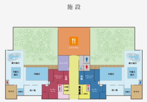 妻湯施設見取り図