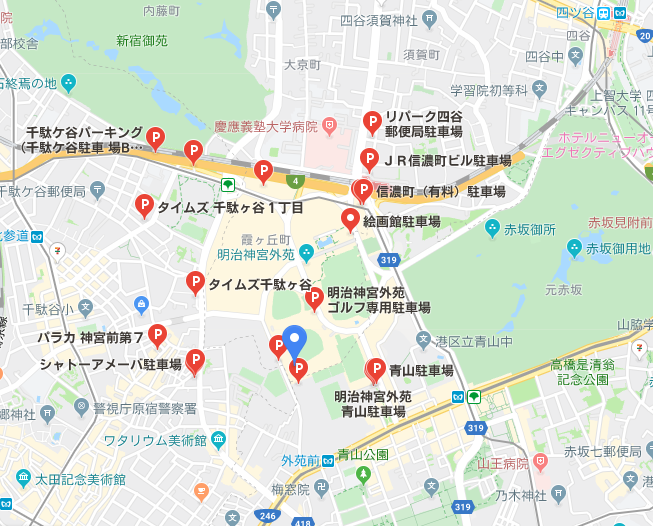 明治神宮球場P